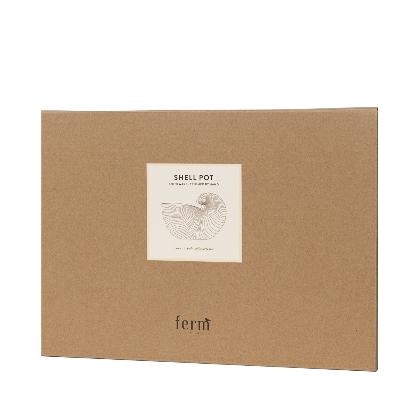 Ferm Living - Pot de fleurs - Blanc cassé