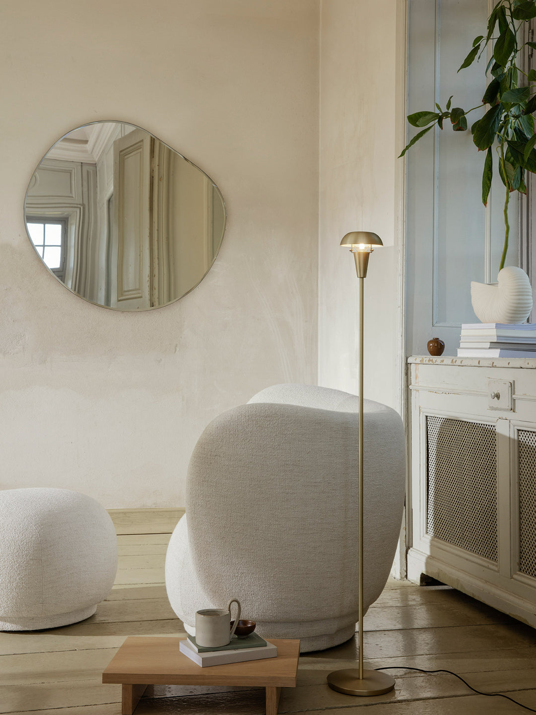 Ferm Living - Miroir POND XL Chrome
