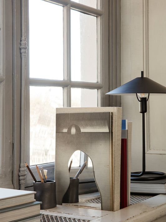 Ferm Living - Serre-livres Pond - Lot de 2 - Miroir poli