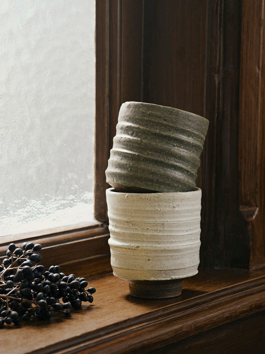 Ferm Living - Tasse Serena - Blanc cassé