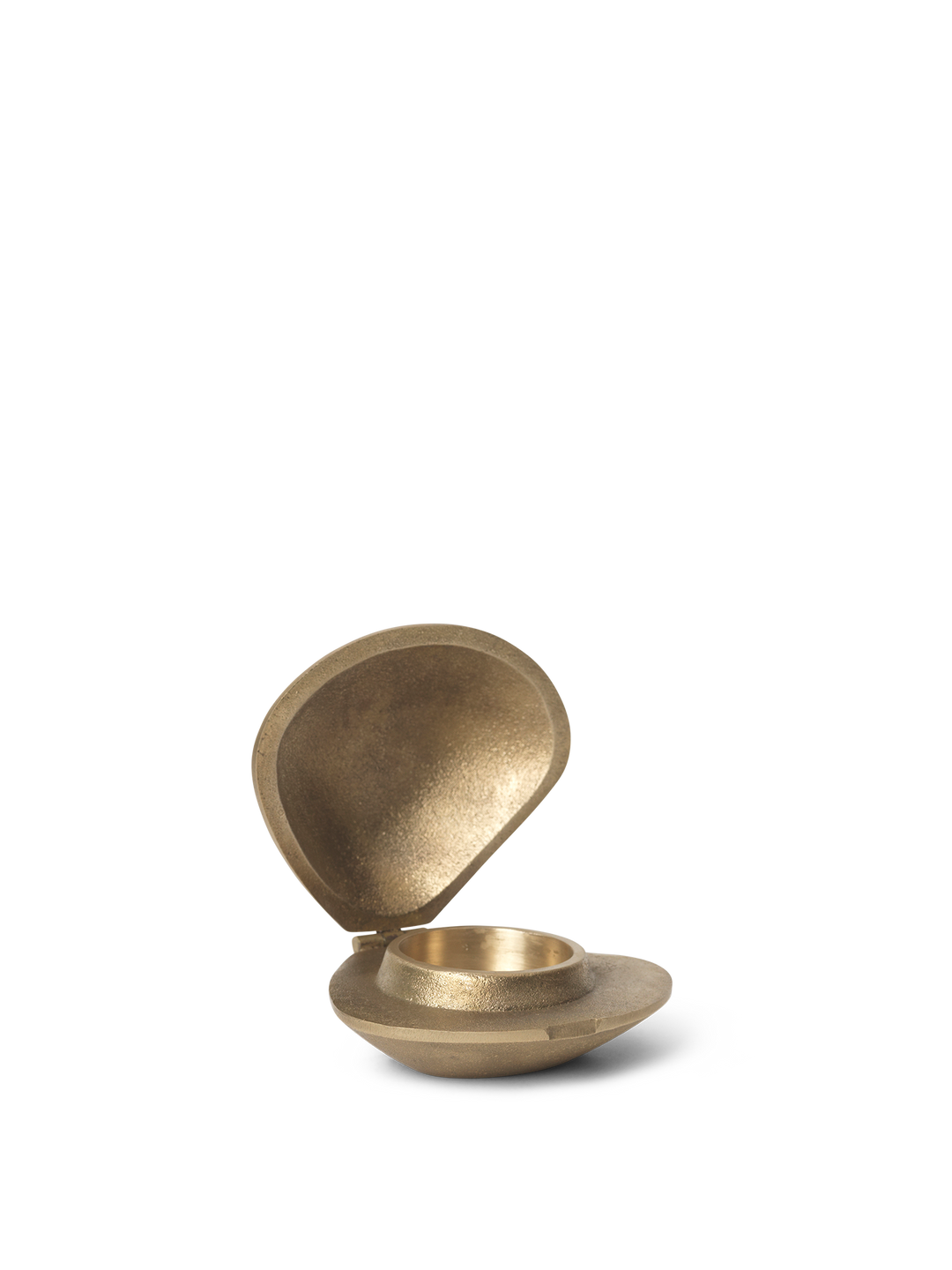 Ferm Living - Bougeoir Clam - Laiton