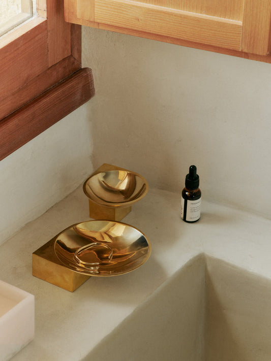 Ferm Living - Bol Santany en laiton massif poli - Ø9.5