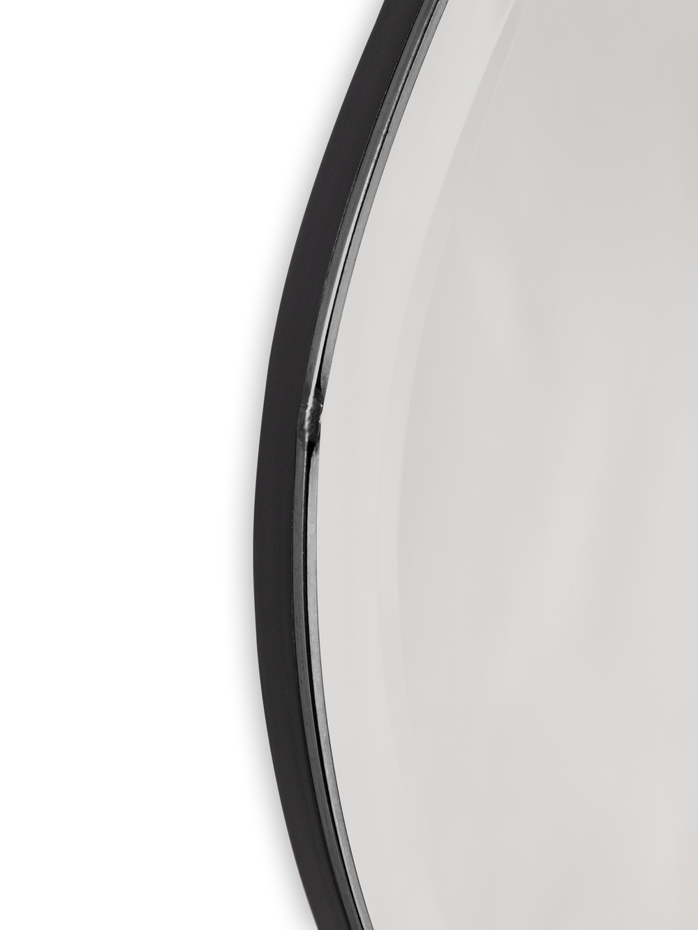 Ferm Living - Miroir mural Pond - Grand - Chrome foncé