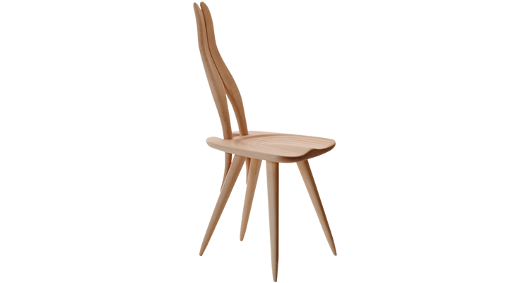 Zanotta - Chaise Fenis de Carlo Mollino