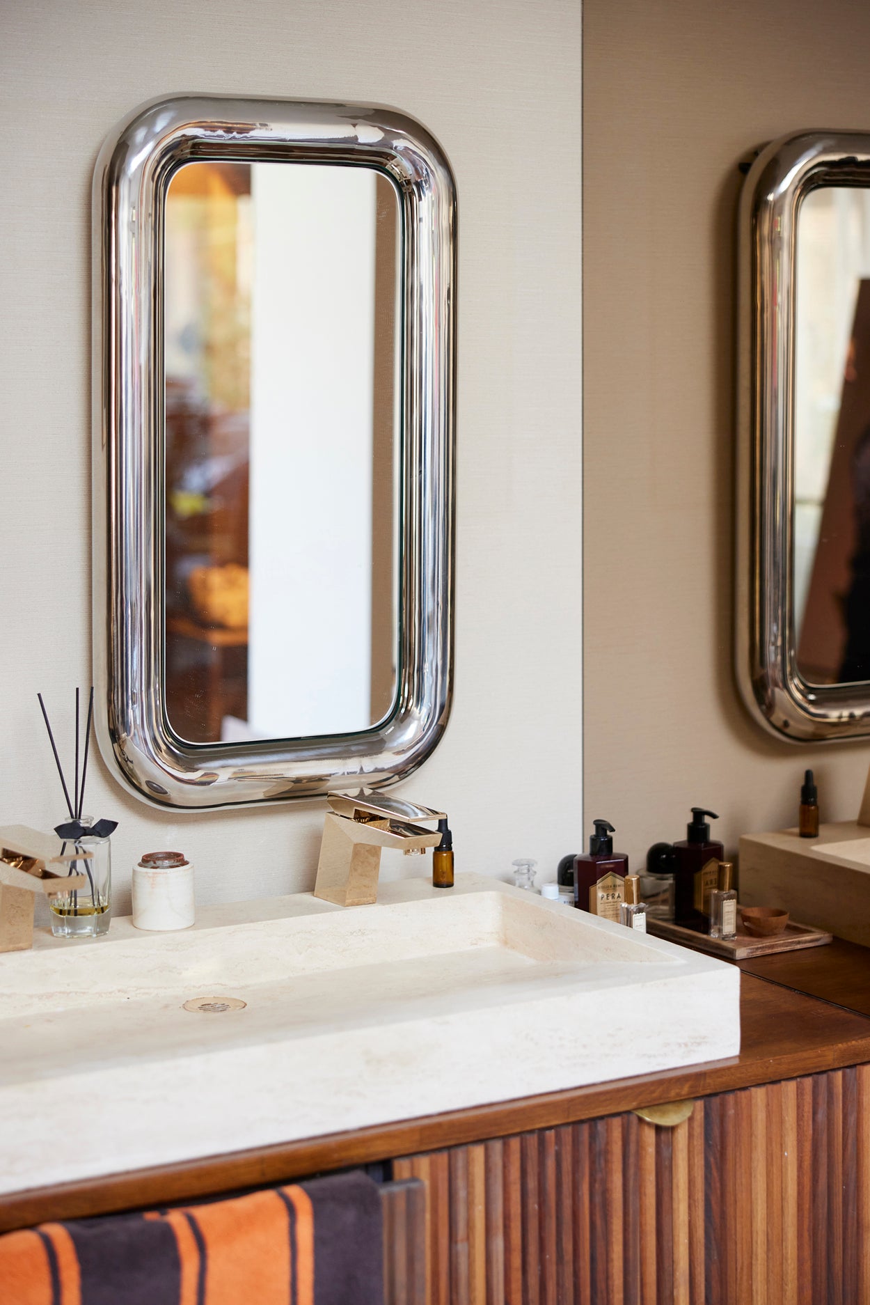 HK Living - Miroir rectangulaire Chubby