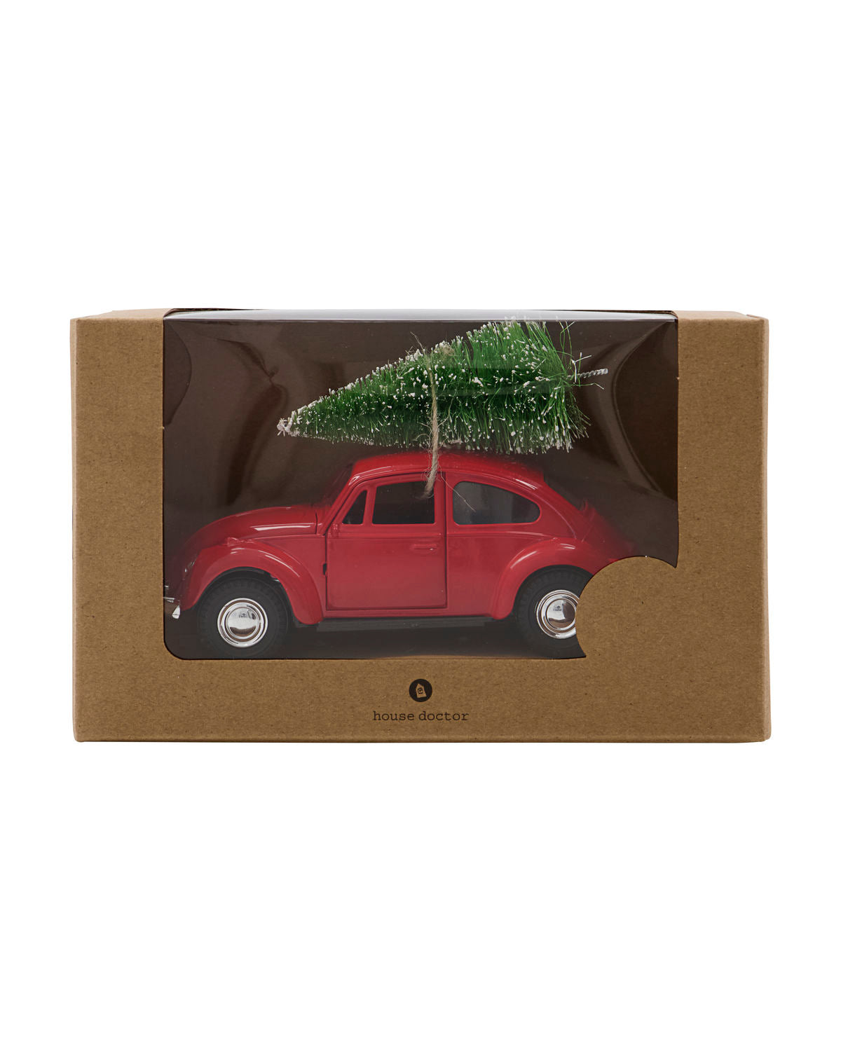 House Doctor - Décoration, voiture de Noël, rouge