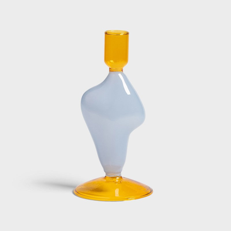 Klevering - Bougeoir flux bleu clair