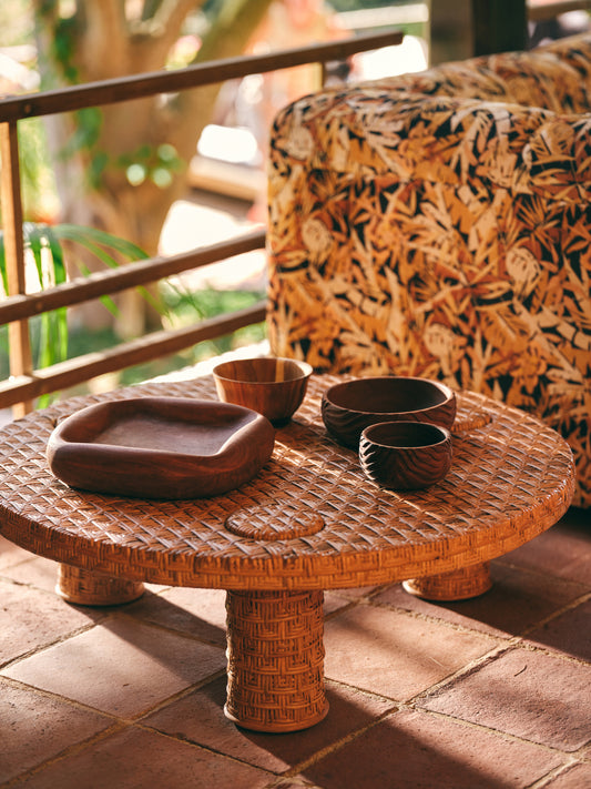 HK Living - Coupe à fruits en bois