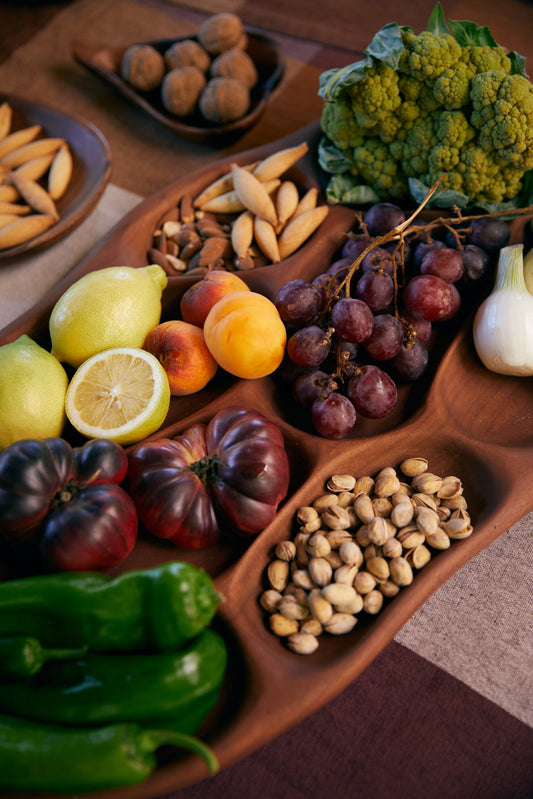 HK Living - Planche à apéritifs en acacia - M