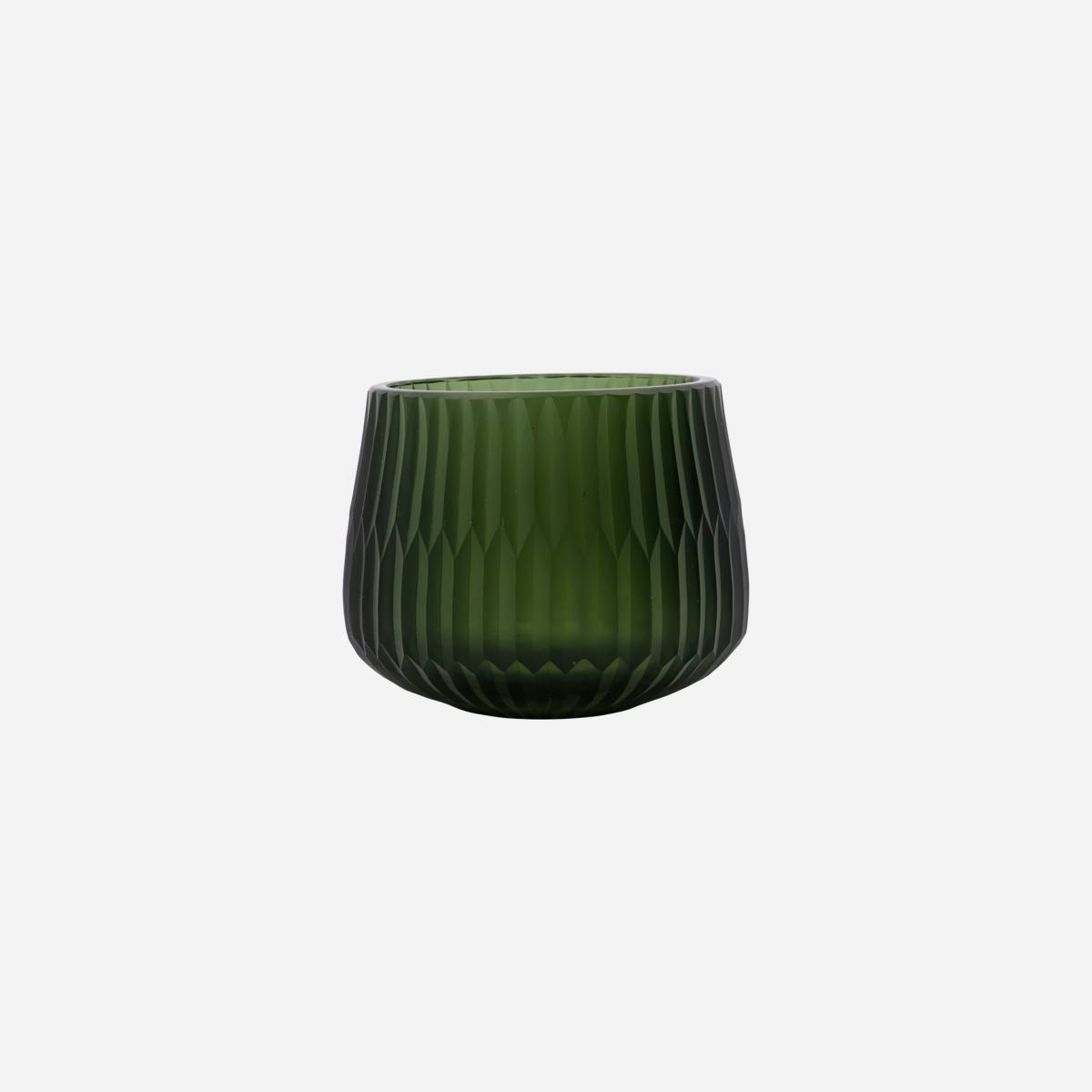 House Doctor - Photophore ou Porte-bougie Crown Green