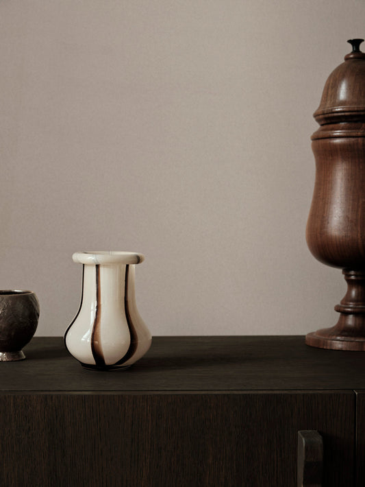 Ferm Living - Petit vase Riban - H15 - Crème