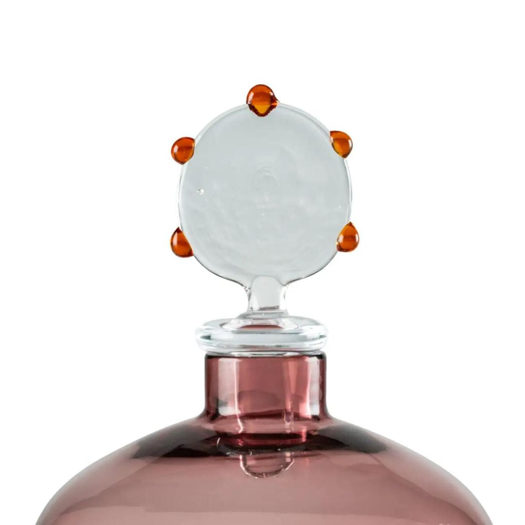 Venini - Vase/Bouteille Monofiori Amethyst de Laura De Santillana