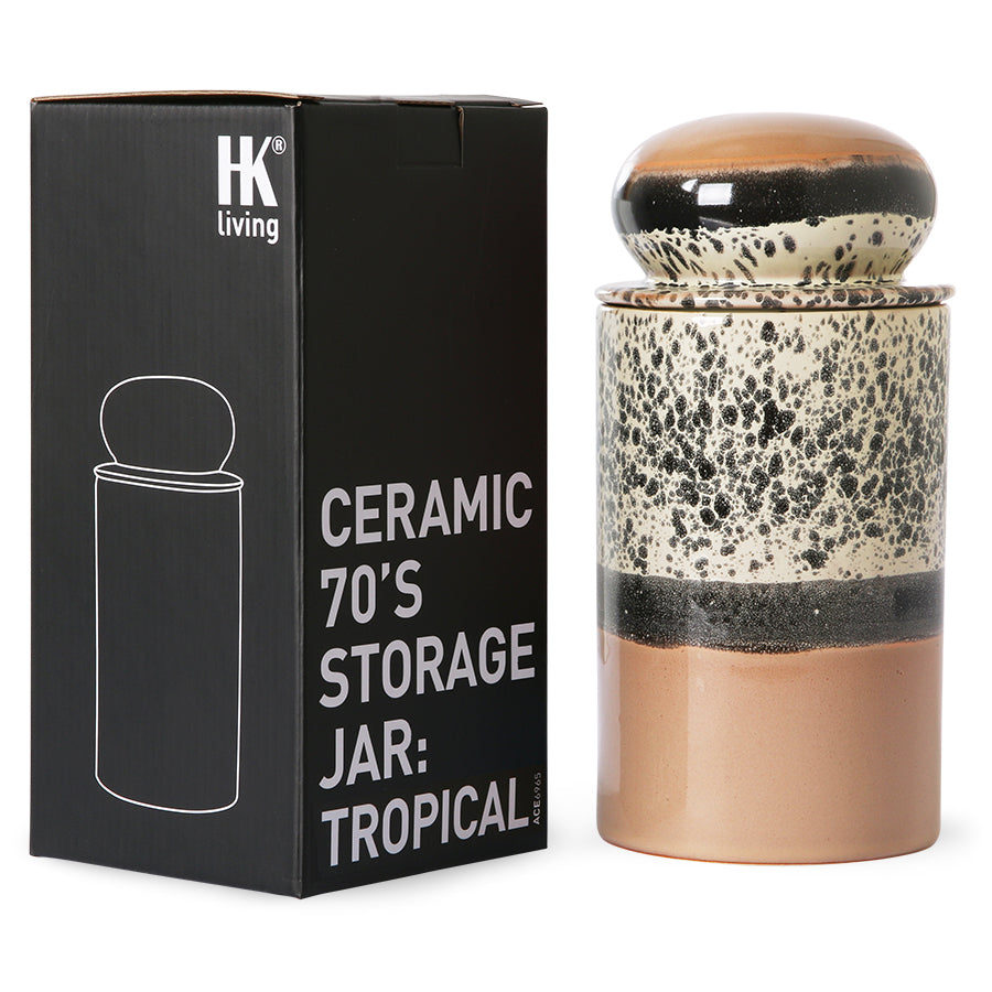 HK Living- Pot de rangement Tropical