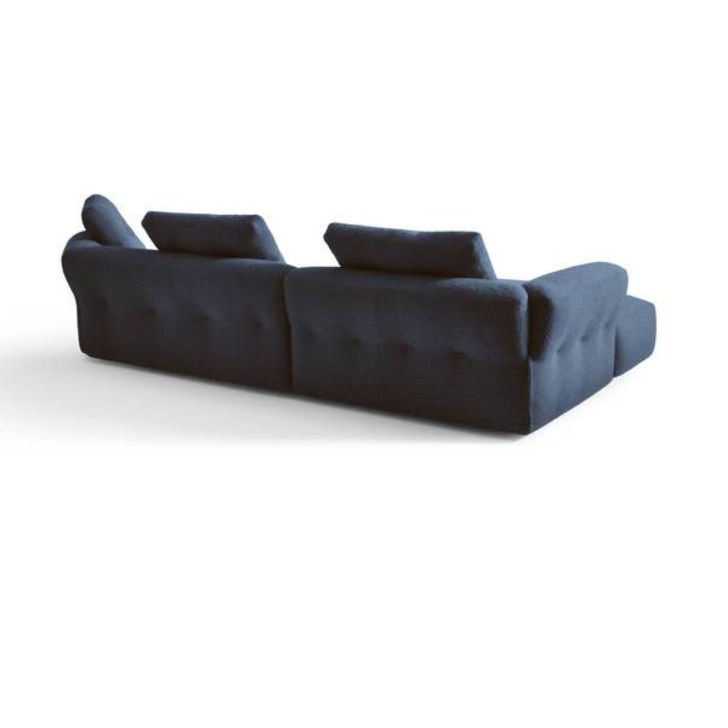 Cassina - Canapé Sengu Bold bleu marine, tissus L