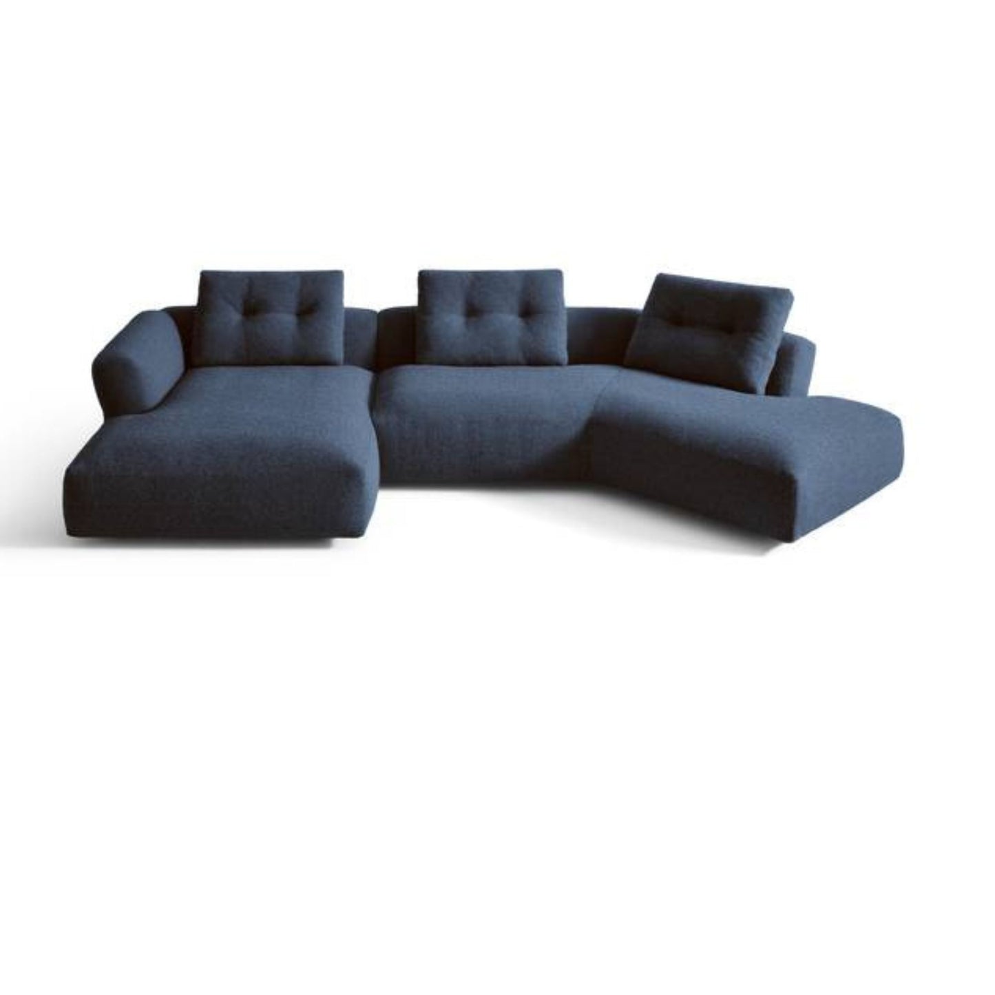 Cassina - Canapé Sengu Bold bleu marine, tissus L