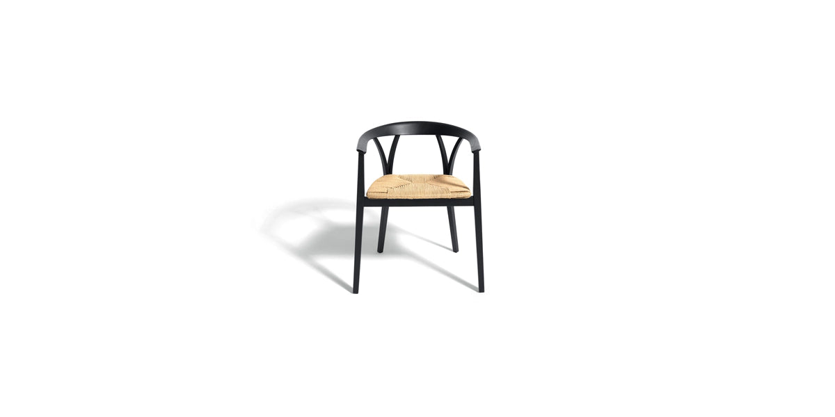 DePadova - Donzelletta Chaise avec assise tressée de Michele De Lucchi