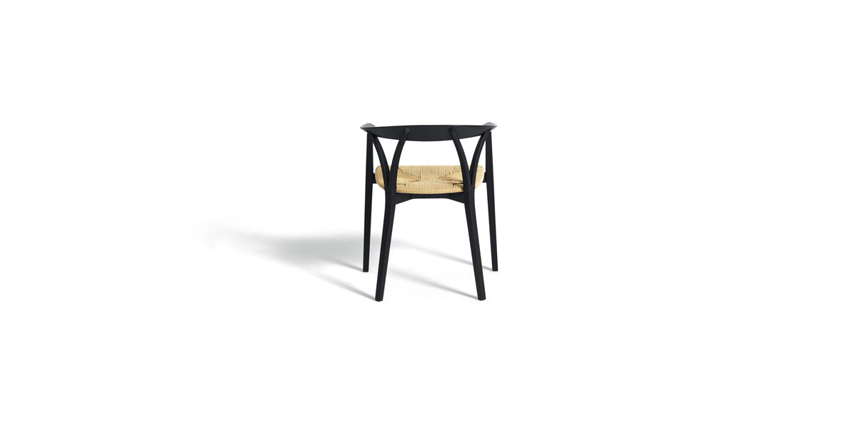 DePadova - Donzelletta Chaise avec assise tressée de Michele De Lucchi