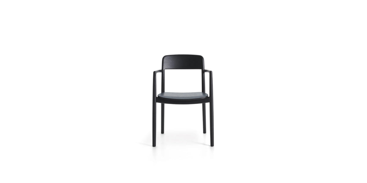 DePadova - Villetta - Chaise avec assise rembourrée de Keiji Takeuchi