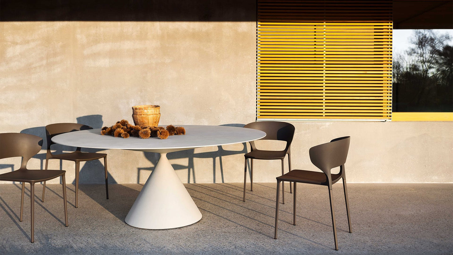 Desalto - Clay outdoor - table à manger 180 cm