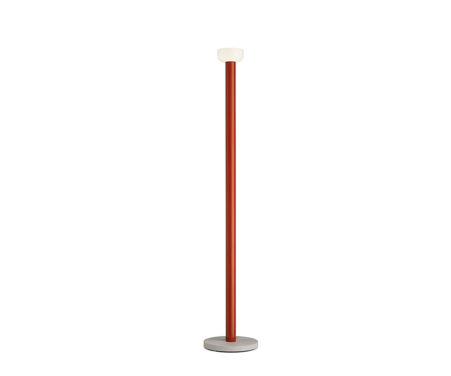 Flos - Lampadaire - Bellhop Floor rouge de Edward Barber & Jay Osgerby