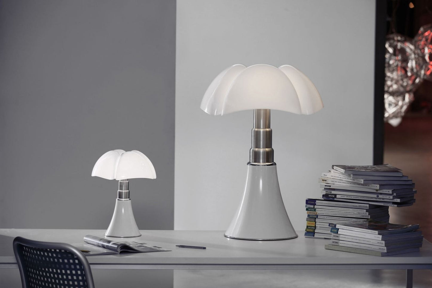 Martinelli Luce - Lampe de table Pipistrello Blanche