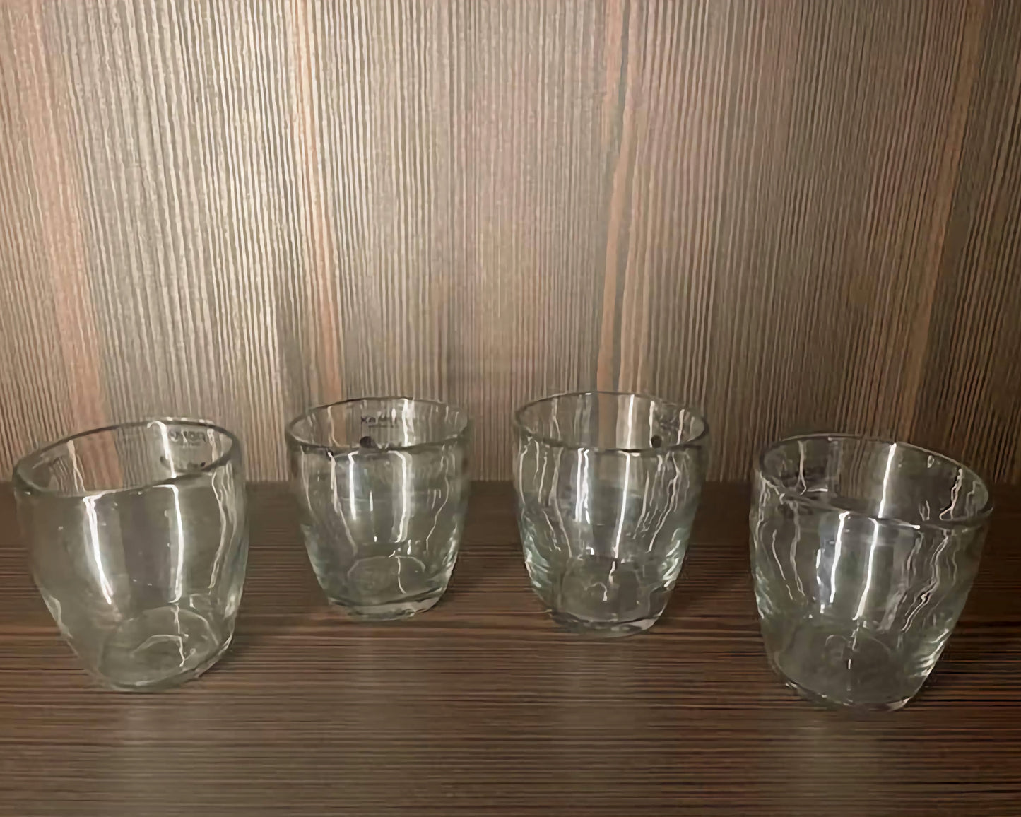 Pomax - Verres à eau Moustiers - Set de 4