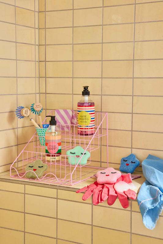 Rice - Étoile Polyester Éponge - Vert mente