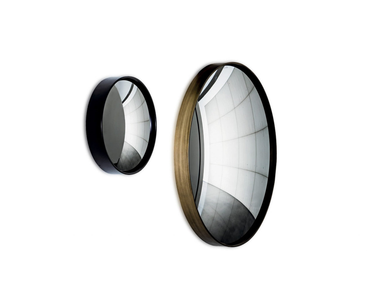 Sovet - Sail miroir String Ø 68 CONVEXE Aluminium bruni
