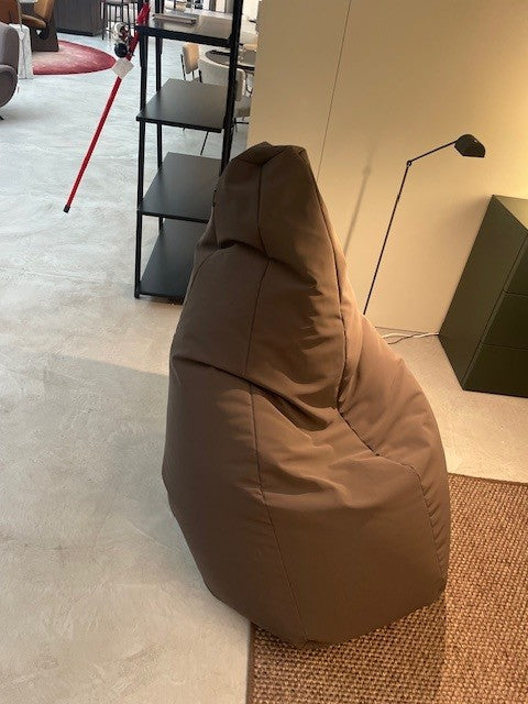 Zanotta - Fauteuil - Sacco gris anthracite TUX de Gatti, Paolini, Teodoro