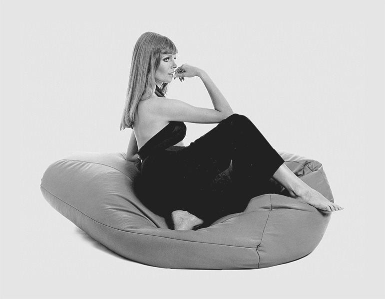 Zanotta - Fauteuil - Sacco rouge de Gatti, Paolini, Teodoro