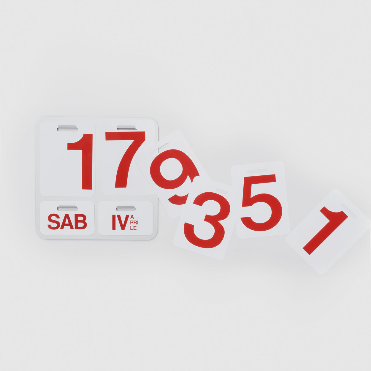 Danese - Calendrier - Formosa rouge