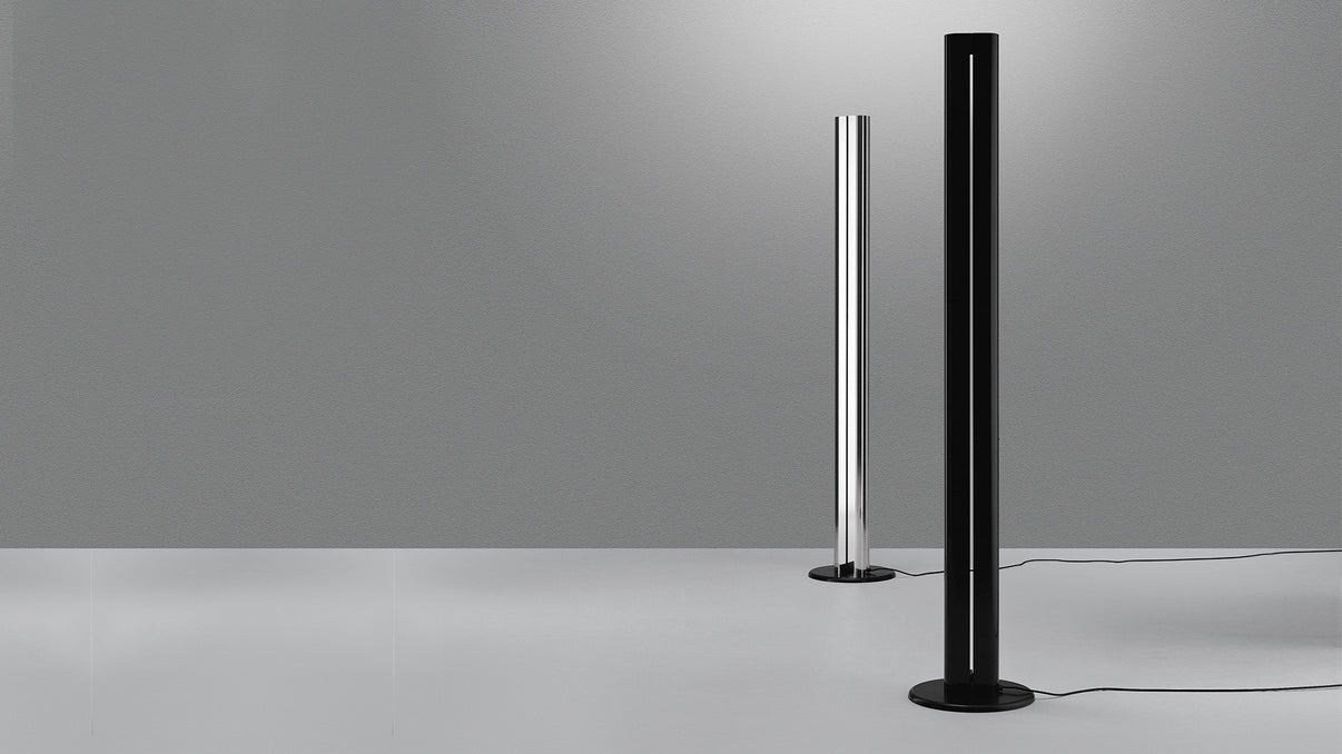 Artemide - Lampadaire - Megaron Led noir de Gianfranco Frattini