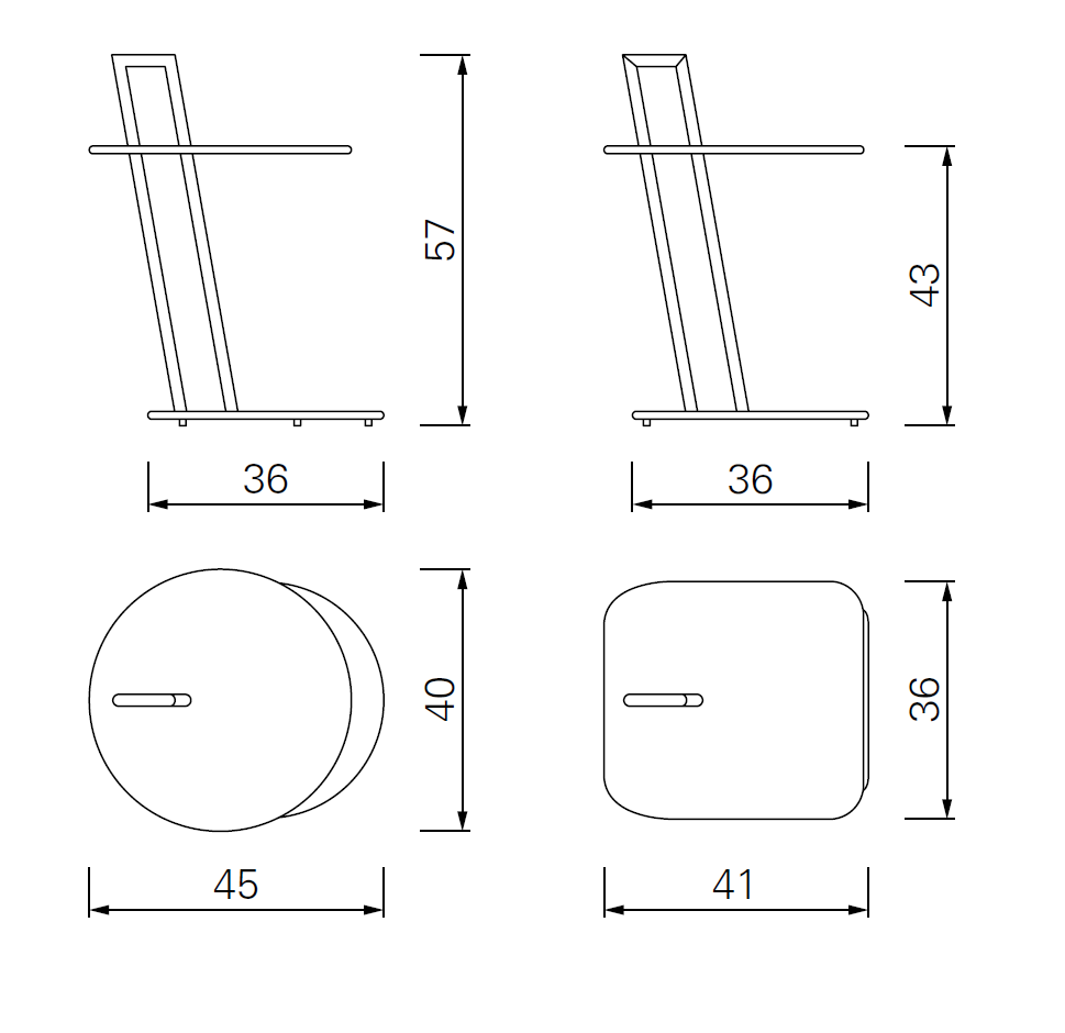 Classicon – Occasional Table de Eileen Gray