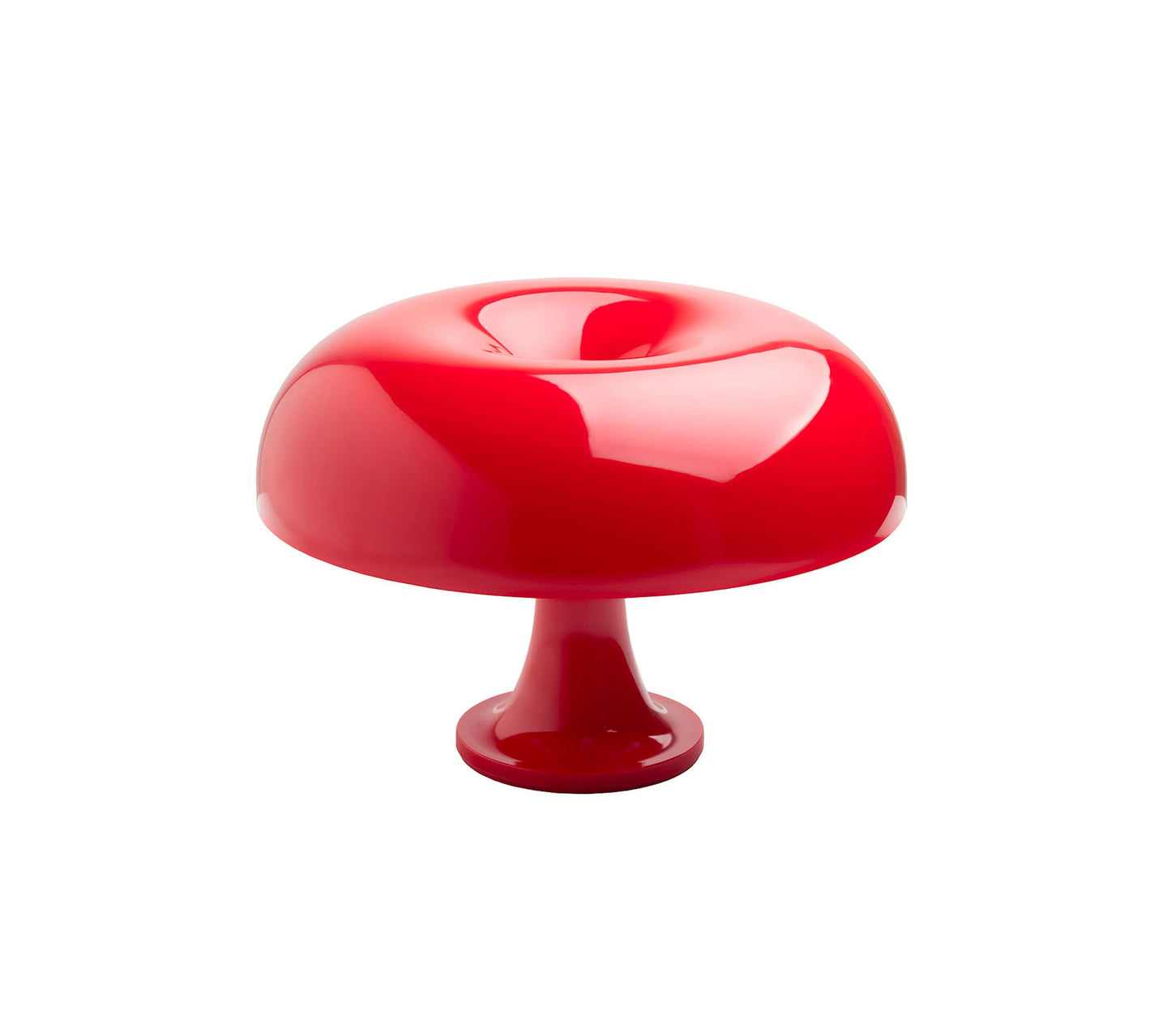 Artemide - Lampe de table - Nessino rouge de Giancarlo Mattioli