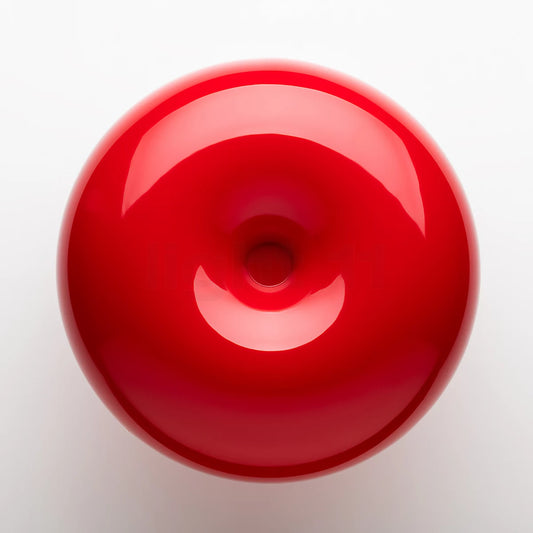 Artemide - Lampe de table - Nessino rouge de Giancarlo Mattioli