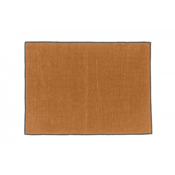 Haomy - Borgo 6 sets de table 35x48 33 caramel