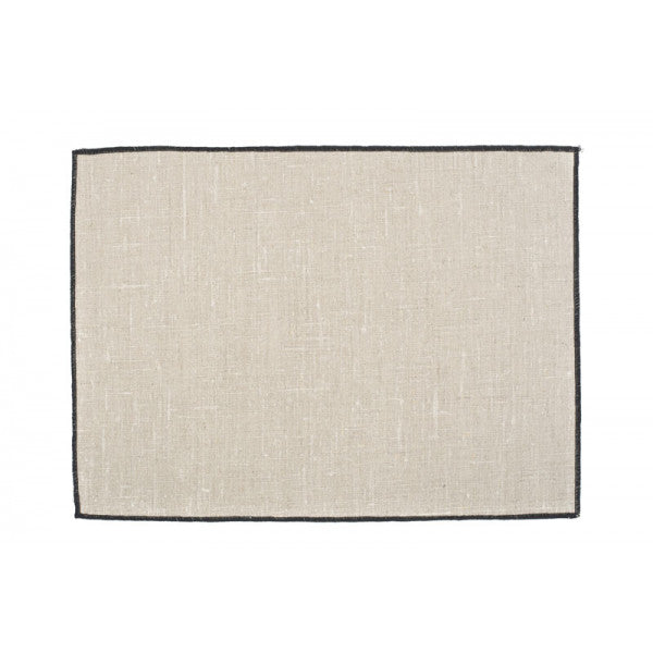 Haomy - Borgo 6 sets de table 35x48 33 01 naturel