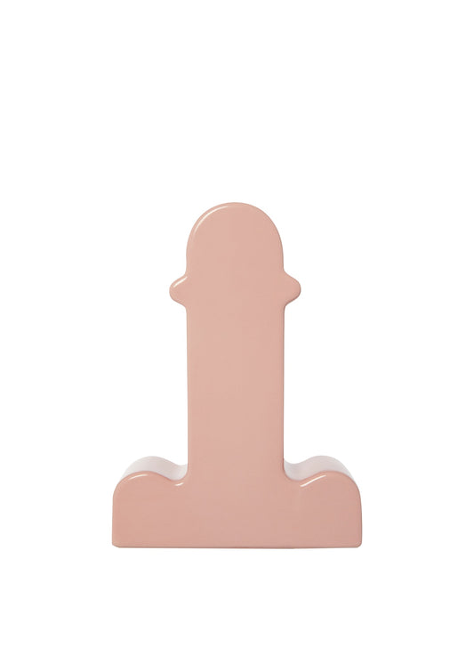 Barcelona Design - Vase Shiva rose en céramique, Ettore Sottsass
