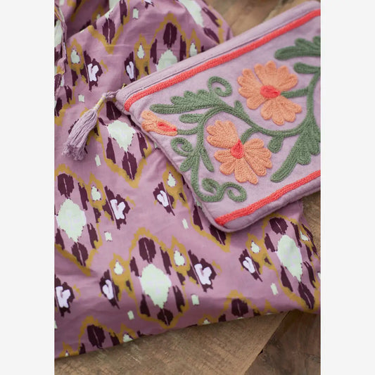 Madam Stoltz - Étui brodé pour iPad