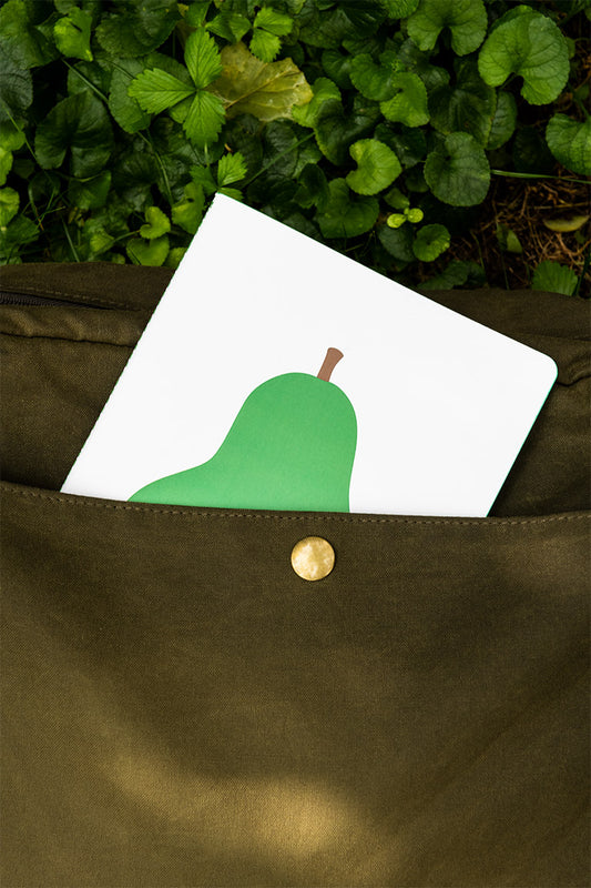 Danese - Quaderno A5 carton La Pera - Blanc