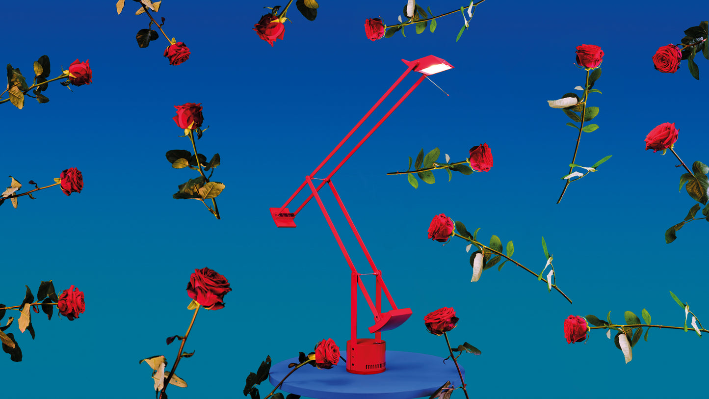 Artemide - Lampe de bureau - Tizio rouge