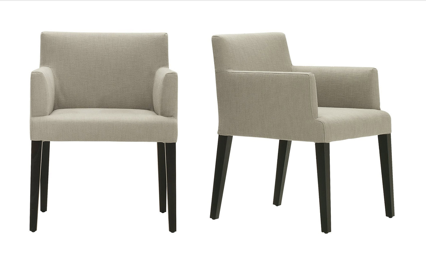 Poliform - Chaise à accoudoirs Velvet