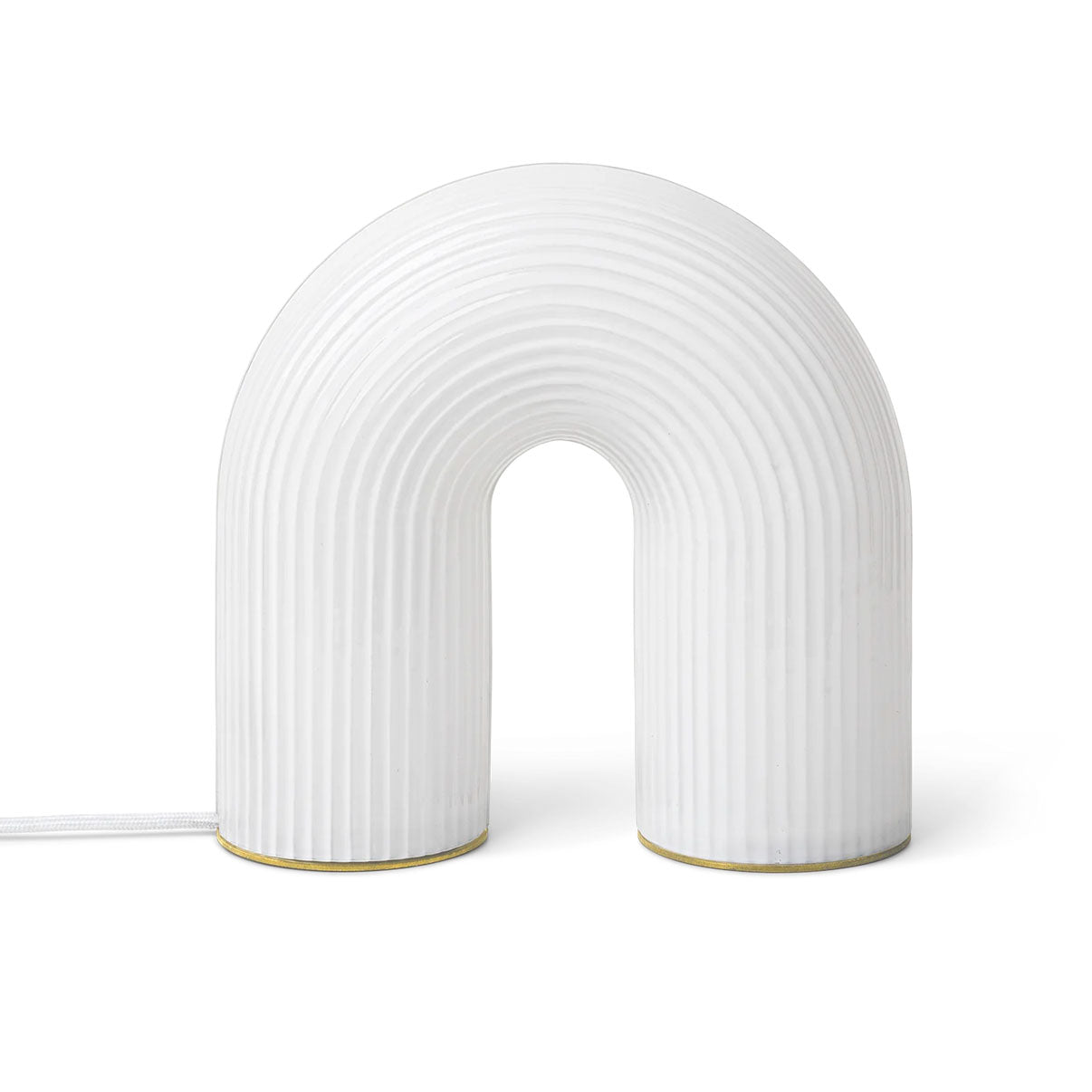 Ferm Living - Lampe à poser Vuelta - Blanc