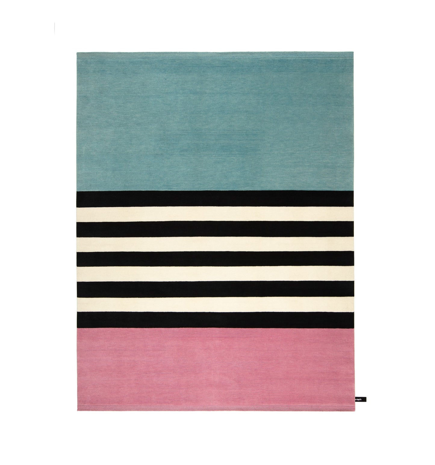 CC Tapis - Tapis Noir Blanc 1972 - Charlotte Perriand