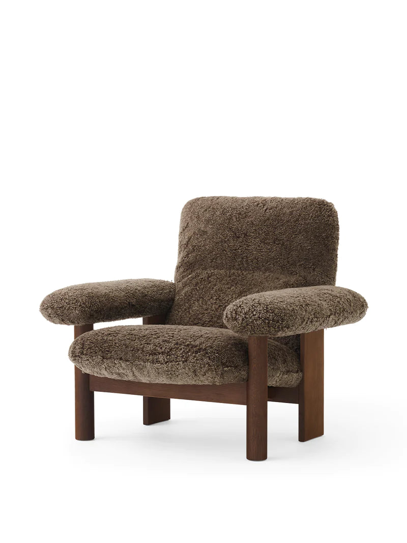 Audo Copenhagen - Fauteuil - Brasilia Lounge Chair+pouf de Anderssen & Voll