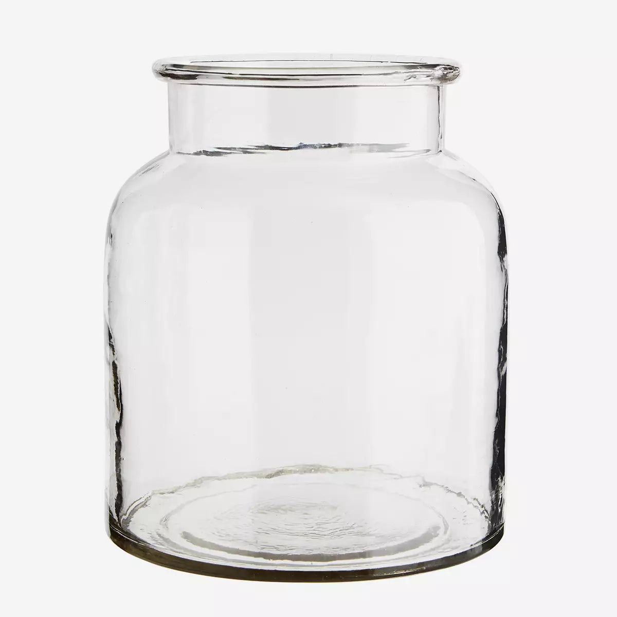 Madam Stoltz - Vase en verre transparent