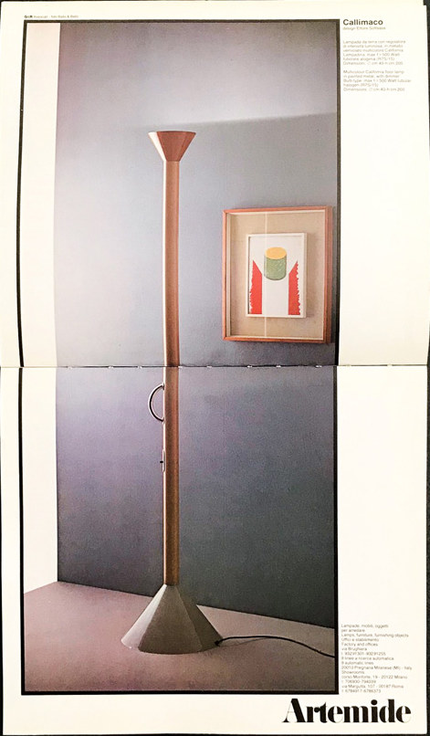 Artemide - Lampadaire - CALLIMACO LED