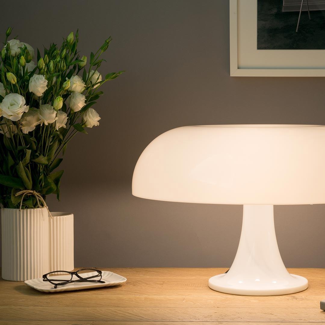 Artemide - Lampe de table - Nesso blanche