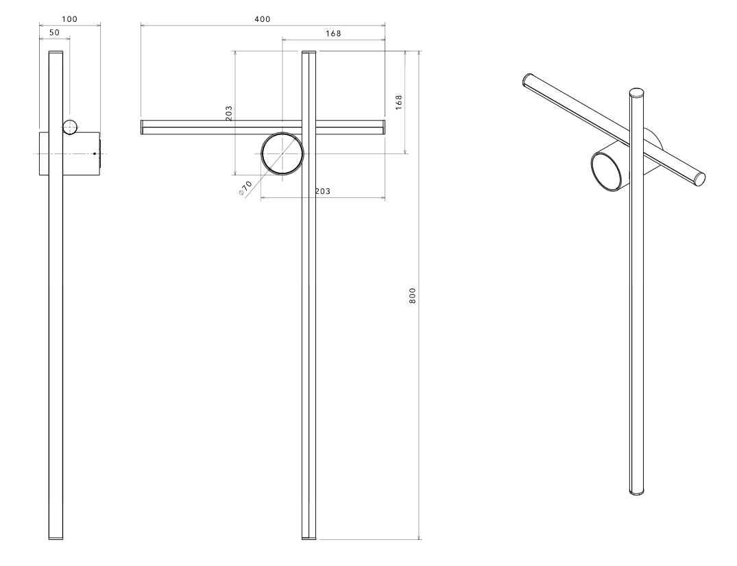 Flos - Applique - Coordinates Wall 1