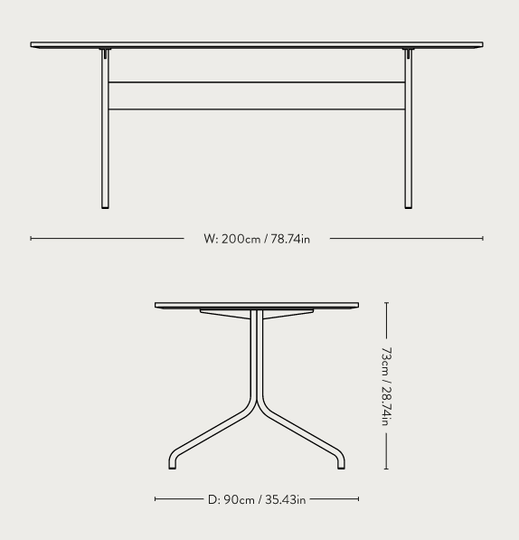 And Tradition - Table à manger - Pavilion AV19